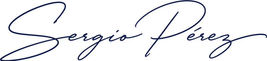 Firma de Sergio Pérez